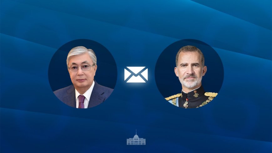 Тоқаев Испания Короліне  жеделхат жолдады