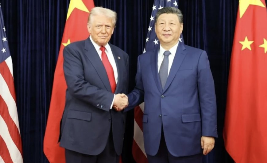 Си Цзиньпин Дональд Трамппен кездеспек