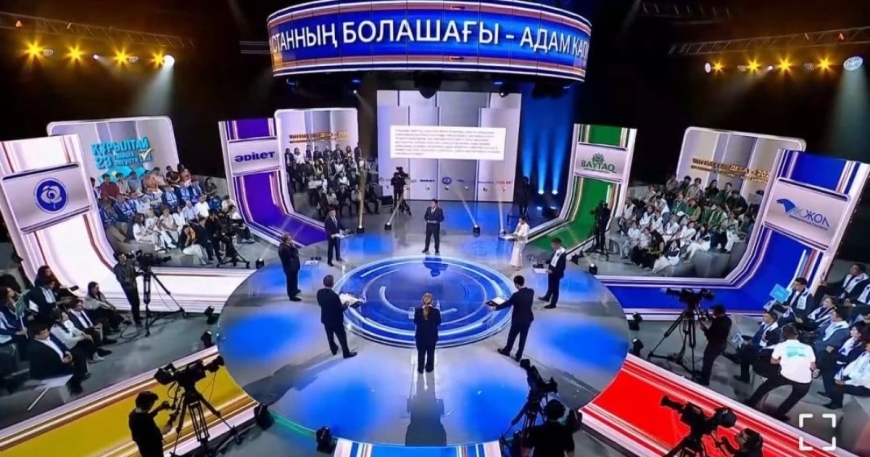 Ұлттық теледебат: Партиялар өз сайлауалды бағдарламаларын таныстырды