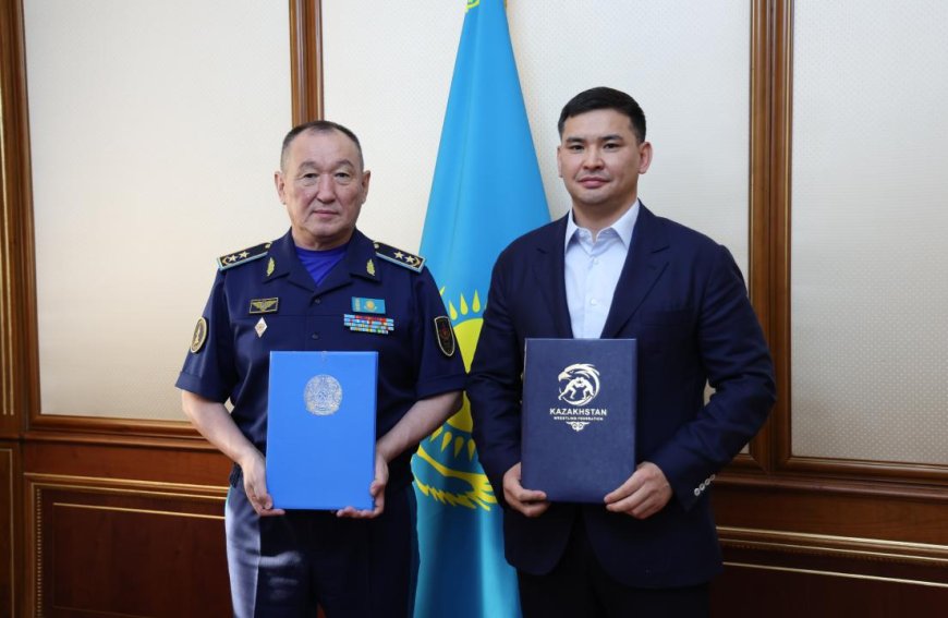 Қорғаныс министрлігі мен Қазақстан күрес федерациясы ынтымақтастық туралы меморандумға қол қойды