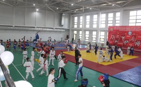 Түркістан: Төлебидегі Көксәйек ауылында жаңа спорт кешені пайдалануға берілді