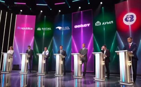 Жеті саяси партия қатысқан телевизиялық дебат қорытындыланды