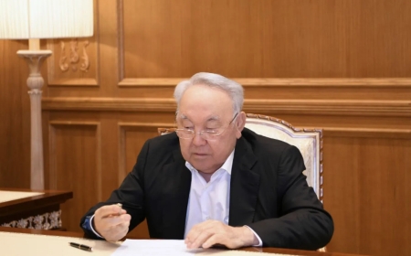 Нұрсұлтан Назарбаев Құрылтай сайлауында үйінен дауыс берді