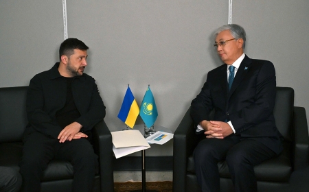 Тоқаев Зеленскийге жеделхат жолдады