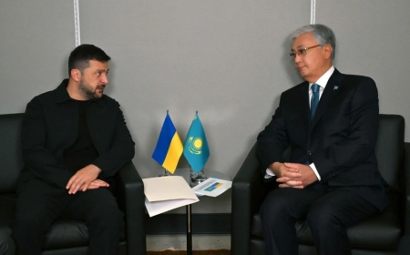 Зеленский Тоқаевқа алғыс айтты