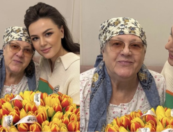 «Көз жасым тоқтамай тұр»: Анна Данченко анасының ауруханаға түскенін айтты