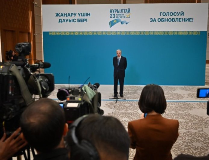 Тоқаев  Вице-Президенттің  кім болатыны жөнінде айтты
