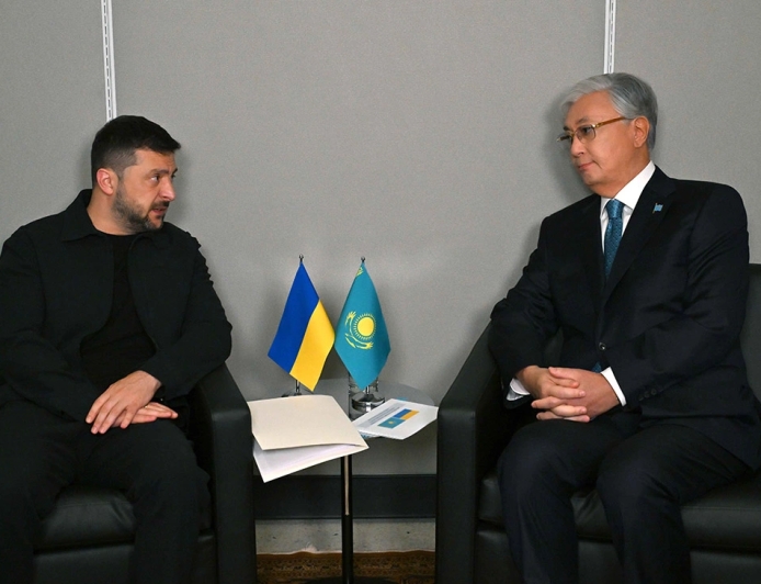 Тоқаев Зеленскийге жеделхат жолдады