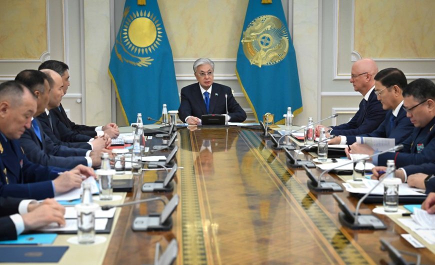 Тоқаев Қауіпсіздік Кеңесінің отырысын өткізді