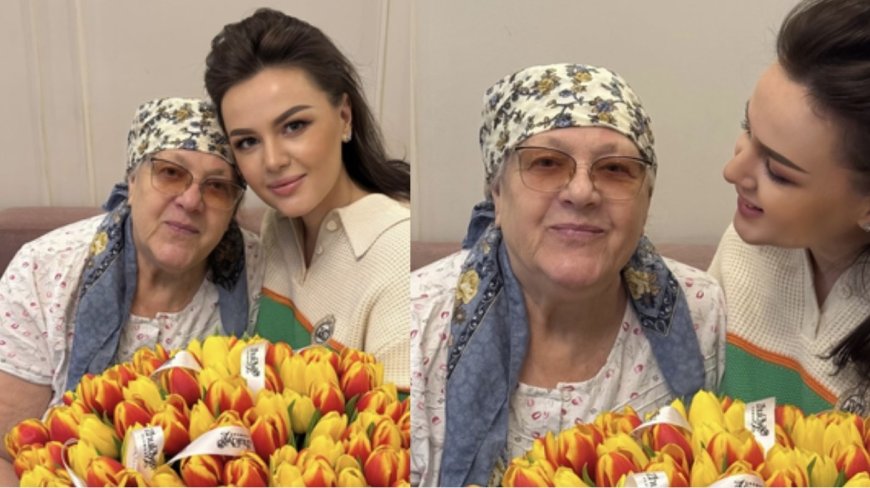 «Көз жасым тоқтамай тұр»: Анна Данченко анасының ауруханаға түскенін айтты