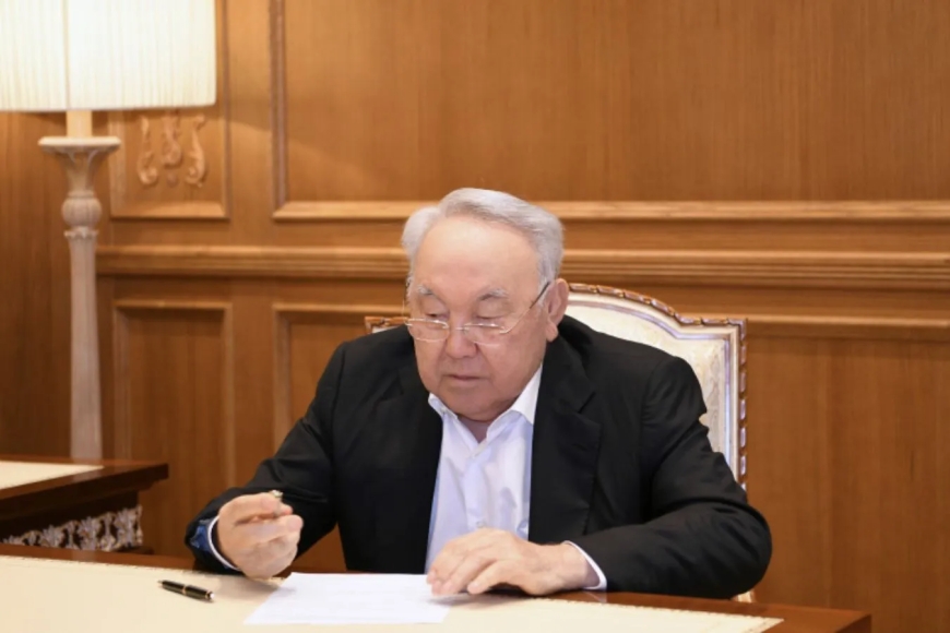 Нұрсұлтан Назарбаев Құрылтай сайлауында үйінен дауыс берді