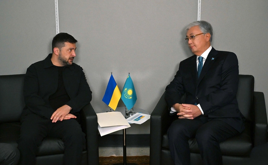 Тоқаев Зеленскийге жеделхат жолдады