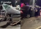 Павлодарда төрт көлік соқтығысып, бір адам қаза тапты
