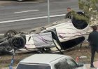 Астанада көлік аударылып, жүргізуші жауапқа тартылды