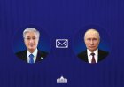 Тоқаев Путинге құттықтау жеделхатын жолдады