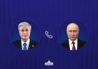 Президент Путинмен телефон арқылы сөйлесті