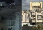 Алматыда Студенттер сарайының төбесі опырылып түсті (ВИДЕО)