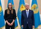 Президент  Елена Рыбакинамен кездесті