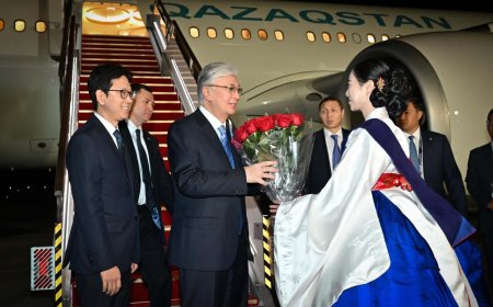 Тоқаев Корея Республикасына мемлекеттік сапармен барды