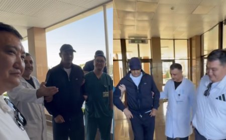 «Шығуға асықты»: Бақытжан Базарбек қағып кеткен Нұржігіт ауруханадан шықты