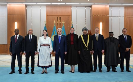 Тоқаев бірқатар мемлекеттің елшілерінен сенім грамоталарын қабылдады