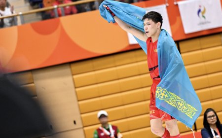 Қадырбек Шынбаев Азия ойындарының чемпионы атанды