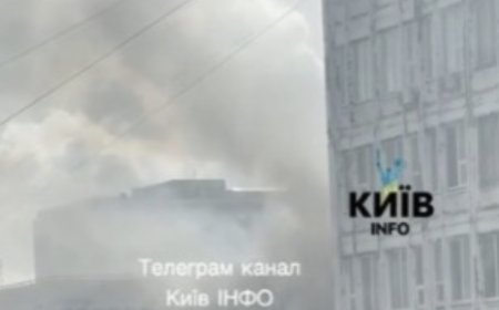 Киев Ресей шабуылының астында қалды (ВИДЕО)