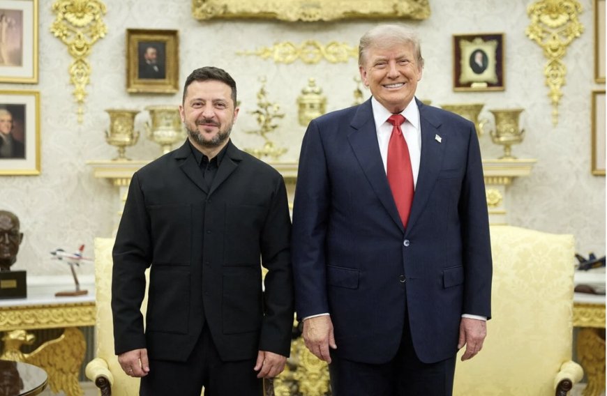 Зеленский Трамппен кездескеннен кейін мәлімдеме жасады