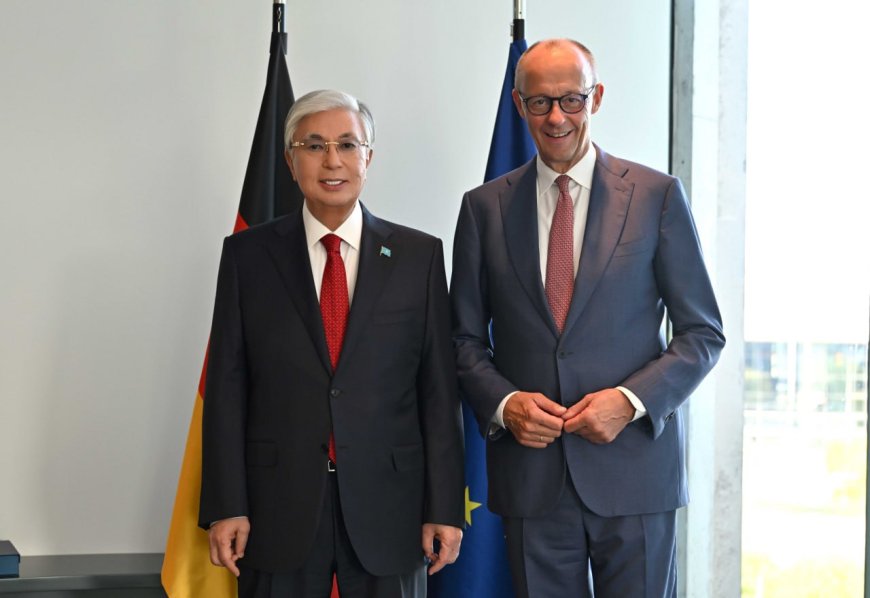 Президент  Канцлер Фридрих Мерцпен келіссөз жүргізді