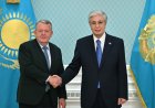 Президент  Данияның Сыртқы істер министрін қабылдады