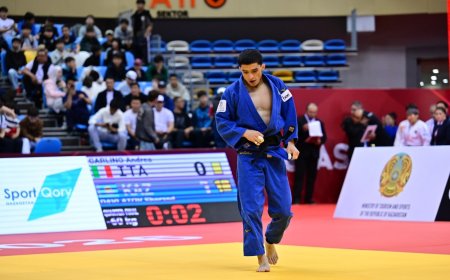 Шерзод Давлатов дзюдодан әлем чемпионатының күміс жүлдегері атанды