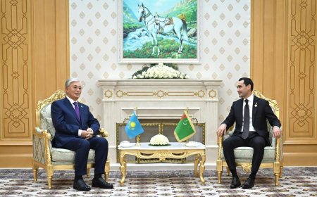 Тоқаев Түрікменстан Президентімен кездесу өткізді