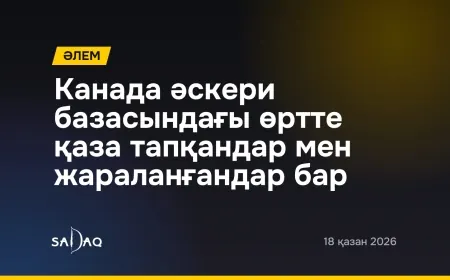 Канада әскери базасындағы өртте қаза тапқандар мен жараланғандар бар