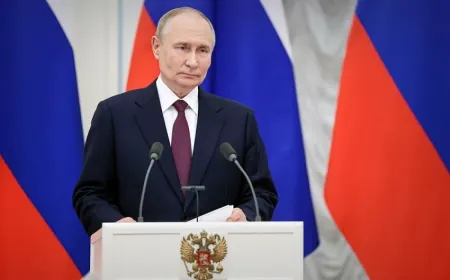 «Украинамен соғысқымыз келмейді»: Путин маңызды мәлімдеме жасады