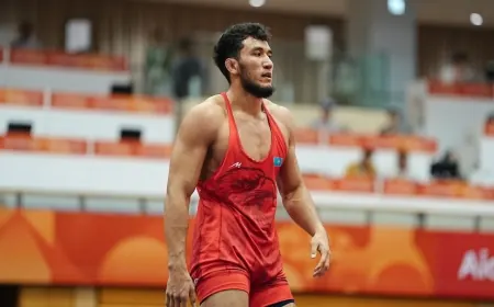 Әлем чемпионаты: Ризабек Айтмұхан екі дүркін Олимпиада чемпионына жол берді
