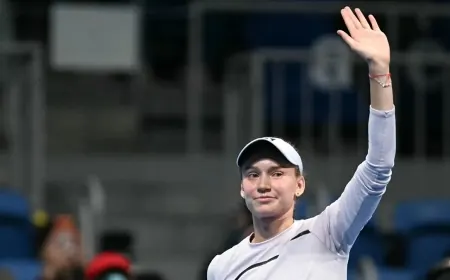 Елена Рыбакина Токиодағы WTA 500 турнирін аяқтамай, жарыстан шықты