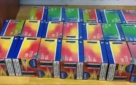 Шымкентте 4 млн теңгенің заңсыз вейпі тәркіленді