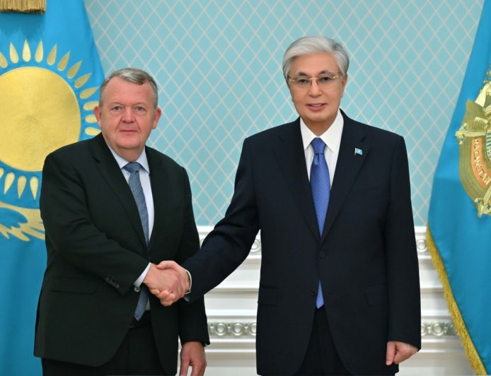 Президент  Данияның Сыртқы істер министрін қабылдады