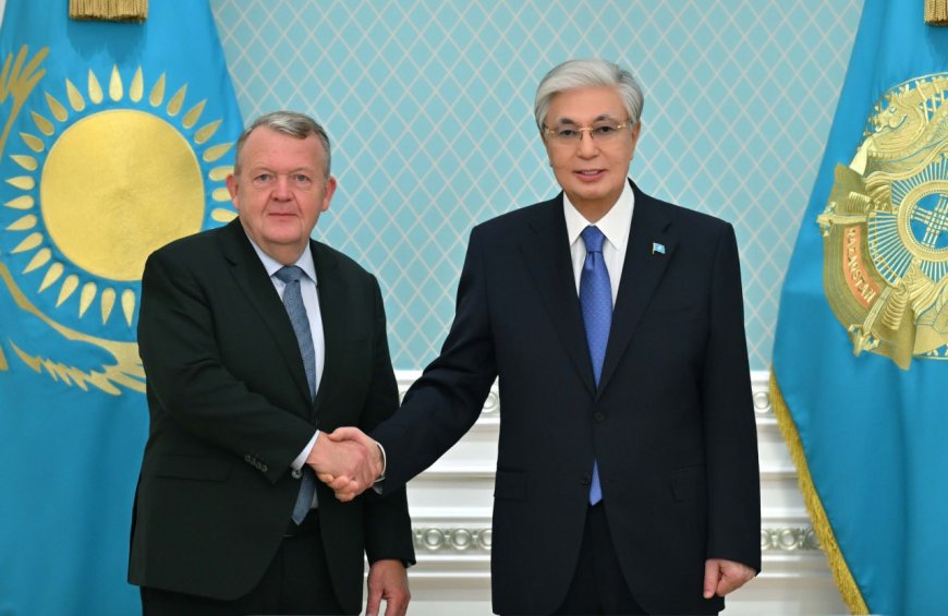 Президент  Данияның Сыртқы істер министрін қабылдады