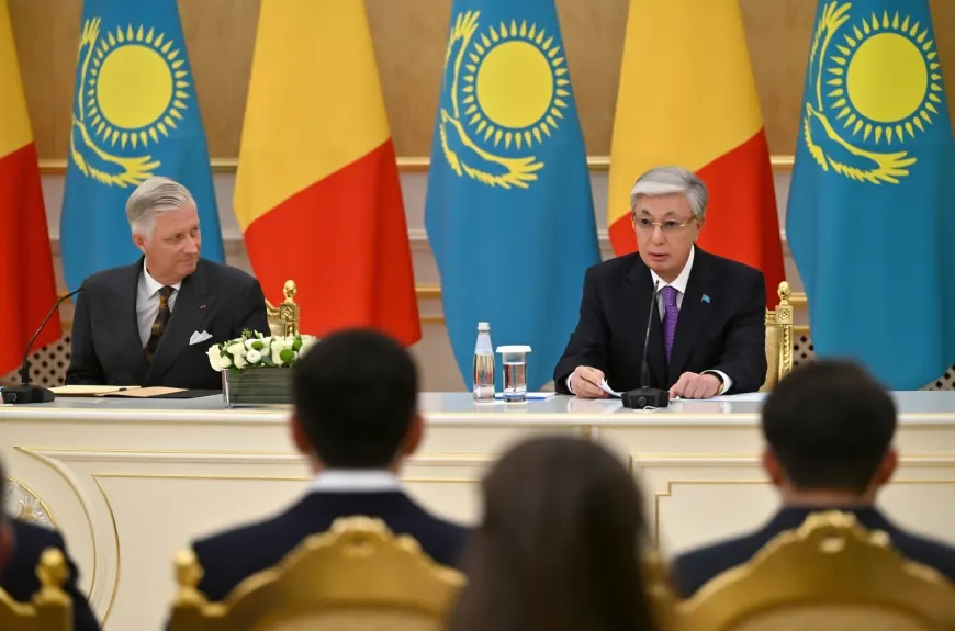 Тоқаев пен Король Филипп БАҚ өкілдеріне арналған брифинг өткізді
