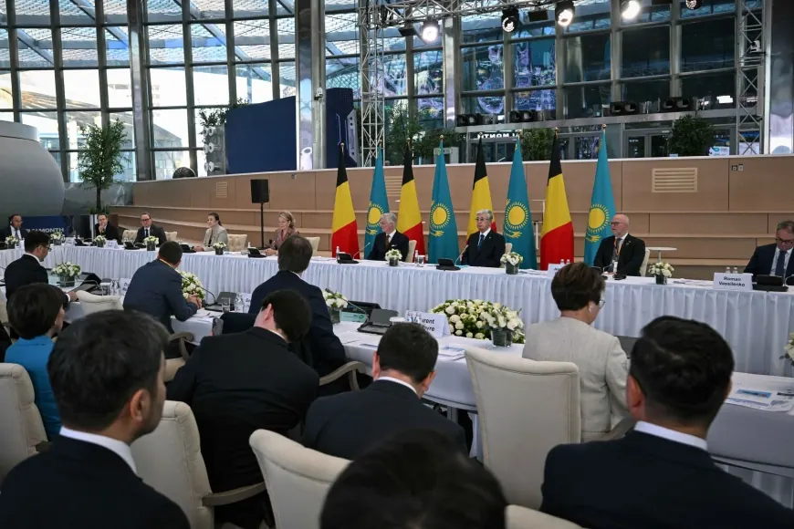 Тоқаев Қазақстанның екі портын Бельгияның ірі логистикалық орталығымен байланыстыруды ұсынды