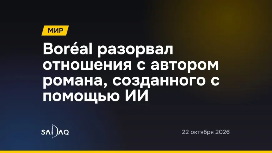 Boréal разорвал отношения с автором романа, созданного с помощью ИИ
