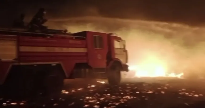 Абай облысында алапат өрт болып жатыр