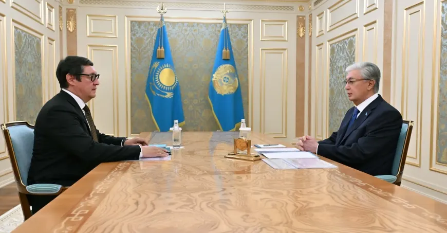 Тоқаев  Атом энергиясы жөніндегі агенттіктің төрағасын қабылдады