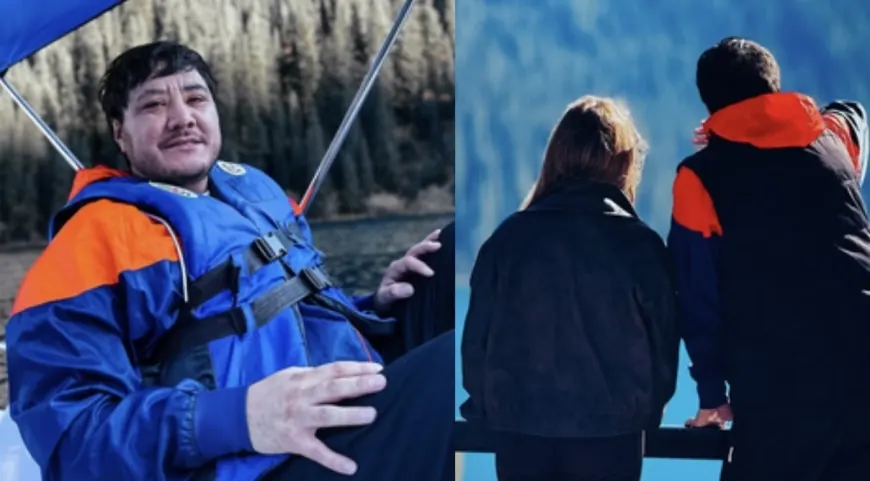 «Бақытты болыңдар»: Дархан Мұсаев сүйіктісін көрсетті